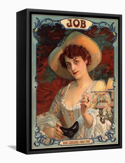 Job Cigarette Label-Paul Jean Louis Gervais-Framed Premier Image Canvas