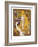 JOB Cigarettes, c. 1897-Alphonse Mucha-Framed Giclee Print