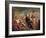 Job with His Wife and Friends-Andrea Sacchi-Framed Giclee Print