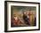 Job with His Wife and Friends-Andrea Sacchi-Framed Giclee Print
