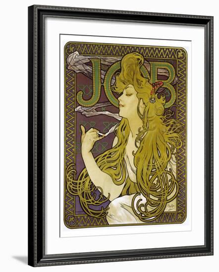 Job-Alphonse Mucha-Framed Giclee Print