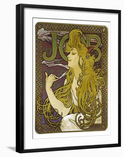 Job-Alphonse Mucha-Framed Giclee Print