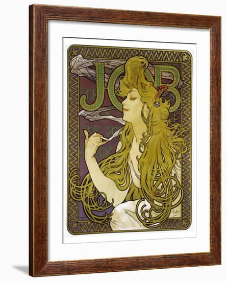 Job-Alphonse Mucha-Framed Giclee Print