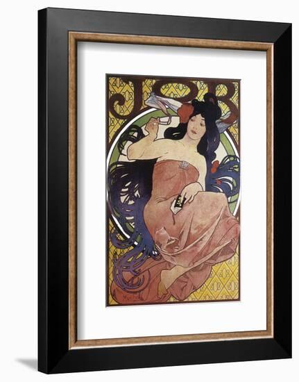 JOB-Alphonse Mucha-Framed Premium Giclee Print