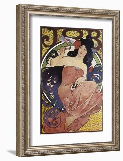 JOB-Alphonse Mucha-Framed Premium Giclee Print