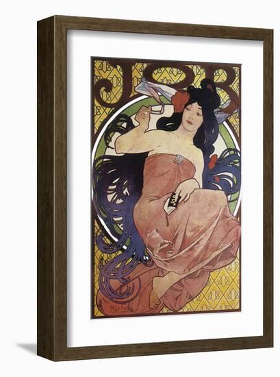 JOB-Alphonse Mucha-Framed Premium Giclee Print