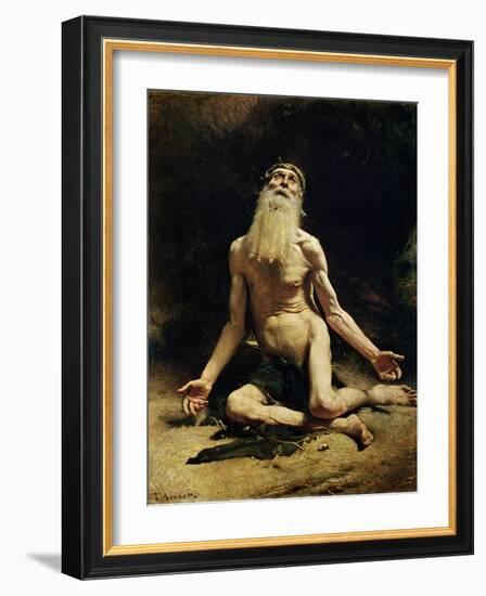 Job-Leon Joseph Florentin Bonnat-Framed Giclee Print