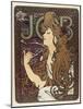 Job-Alphonse Mucha-Mounted Art Print