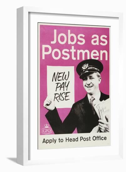 Jobs as Postmen-null-Framed Art Print