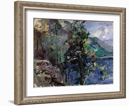 Jochberg at the Lake of Walchensee-Lovis Corinth-Framed Giclee Print