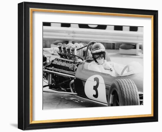 Jochen Rindt, Monaco Grand Prix, 1968-null-Framed Photographic Print