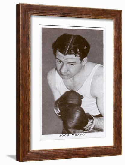 Jock Mcavoy, British Boxer, 1938-null-Framed Giclee Print