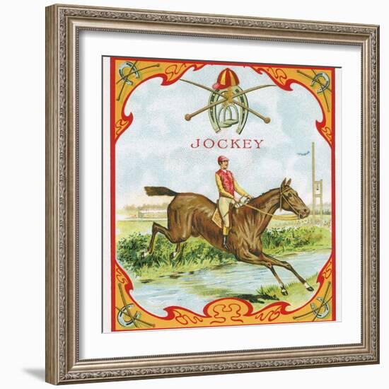 Jockey Tobacco Label-null-Framed Giclee Print