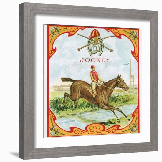 Jockey Tobacco Label-null-Framed Giclee Print