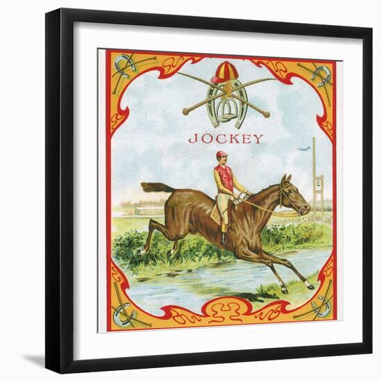 Jockey Tobacco Label-null-Framed Giclee Print