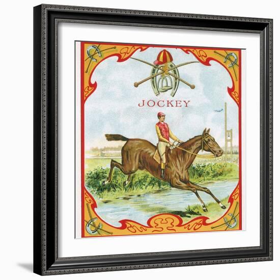 Jockey Tobacco Label-null-Framed Giclee Print