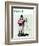 "Jockey Weighing In" Saturday Evening Post Cover, June 28,1958-Norman Rockwell-Framed Giclee Print
