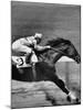 Jockey Willie Shoemaker Racing "Our John William"-Michael Rougier-Mounted Premium Photographic Print