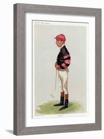 Jockey, WT Templeman VF-Leslie Ward-Framed Art Print