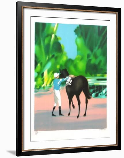 Jockey-Alfred Defossez-Framed Limited Edition