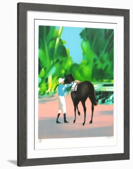 Jockey-Alfred Defossez-Framed Limited Edition