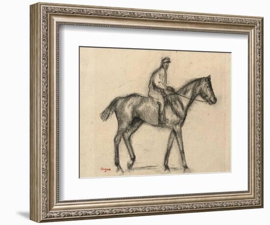 Jockey-Edgar Degas-Framed Giclee Print