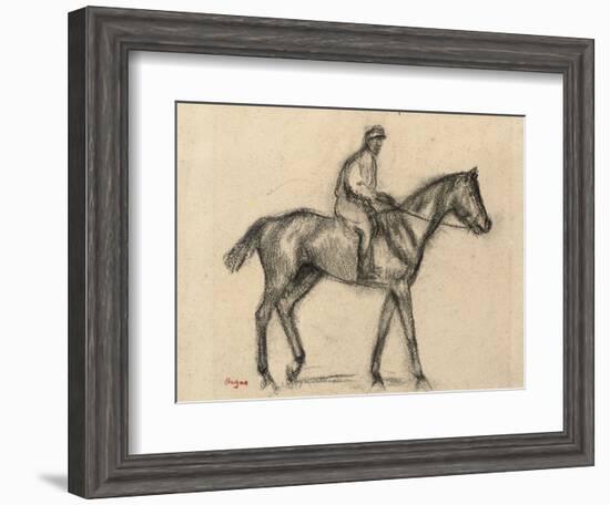 Jockey-Edgar Degas-Framed Giclee Print