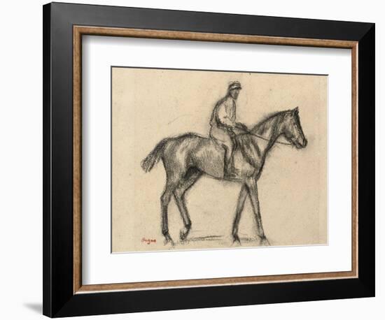 Jockey-Edgar Degas-Framed Giclee Print