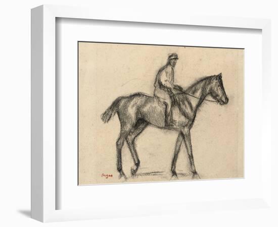 Jockey-Edgar Degas-Framed Giclee Print