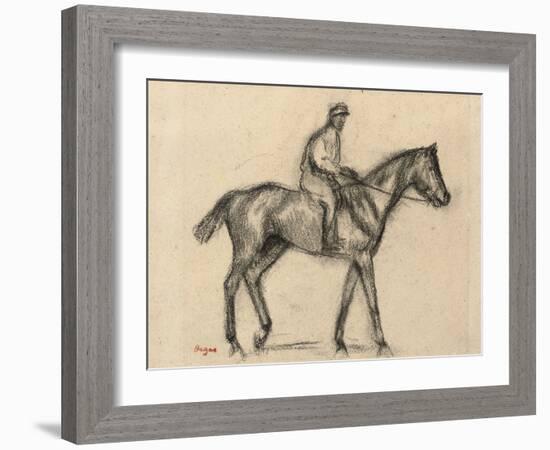 Jockey-Edgar Degas-Framed Giclee Print