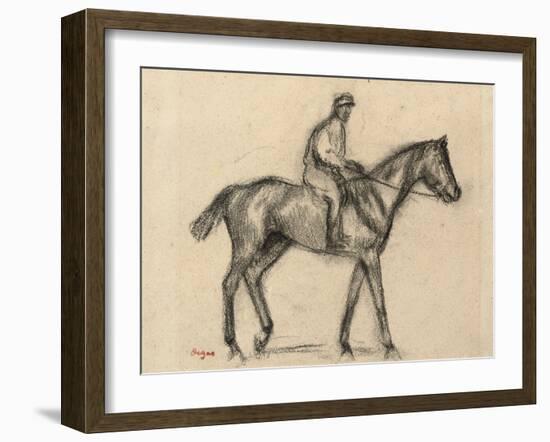 Jockey-Edgar Degas-Framed Giclee Print