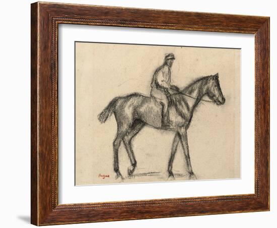 Jockey-Edgar Degas-Framed Giclee Print