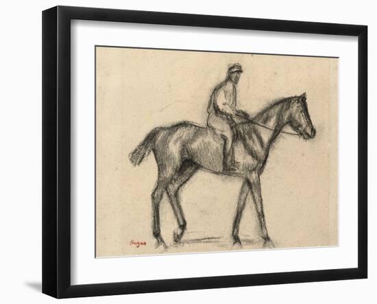 Jockey-Edgar Degas-Framed Giclee Print