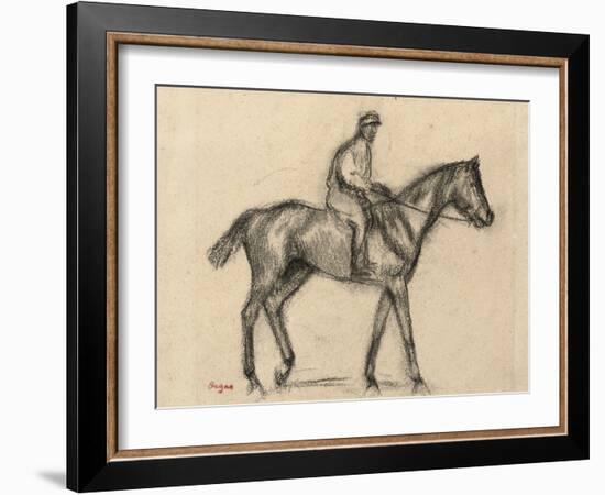 Jockey-Edgar Degas-Framed Giclee Print