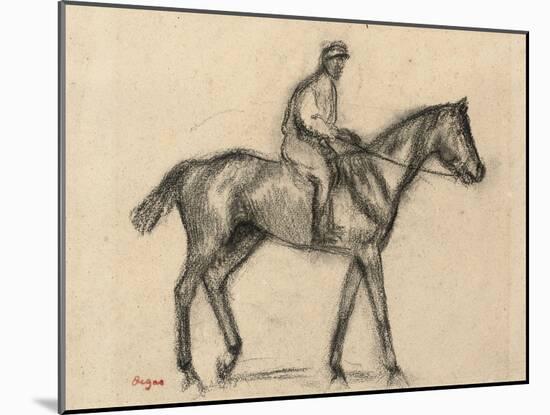 Jockey-Edgar Degas-Mounted Giclee Print