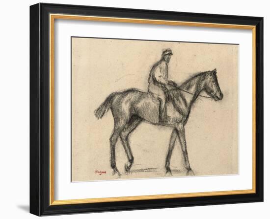 Jockey-Edgar Degas-Framed Giclee Print