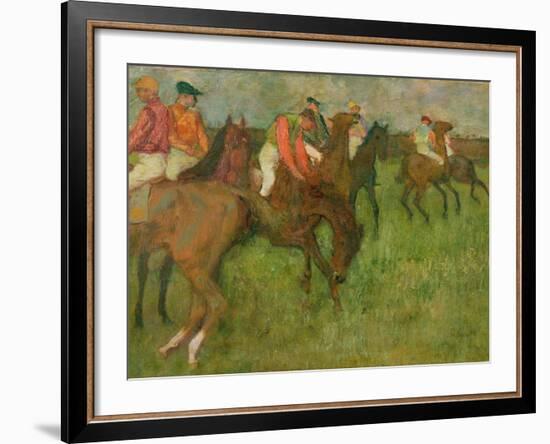 Jockeys, 1886-90-Edgar Degas-Framed Giclee Print