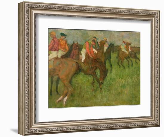Jockeys, 1886-90-Edgar Degas-Framed Giclee Print