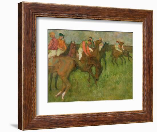 Jockeys, 1886-90-Edgar Degas-Framed Giclee Print