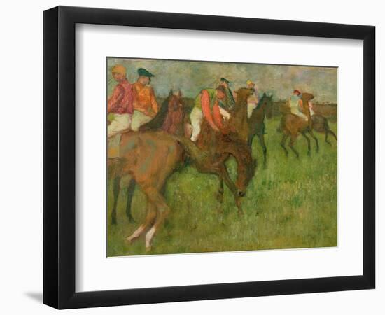 Jockeys, 1886-90-Edgar Degas-Framed Giclee Print