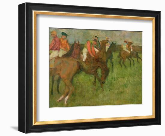 Jockeys, 1886-90-Edgar Degas-Framed Giclee Print