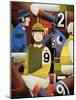 Jockeys, 1984-Reg Cartwright-Mounted Giclee Print