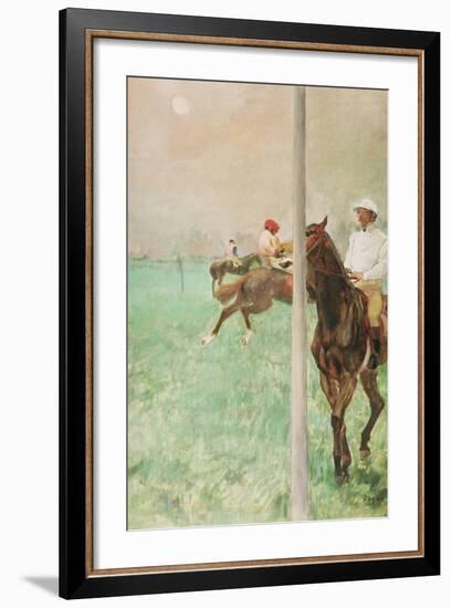 Jockeys before the Race, C.1878-79-Edgar Degas-Framed Giclee Print