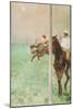 Jockeys before the Race, C.1878-79-Edgar Degas-Mounted Giclee Print