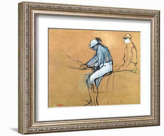 Jockeys-Edgar Degas-Framed Giclee Print