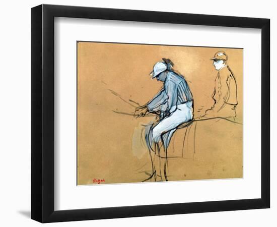 Jockeys-Edgar Degas-Framed Giclee Print