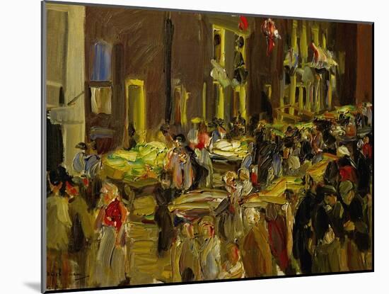 Jodenbreestraat (Jew's Street) in Amsterdam, 1905-Max Liebermann-Mounted Giclee Print