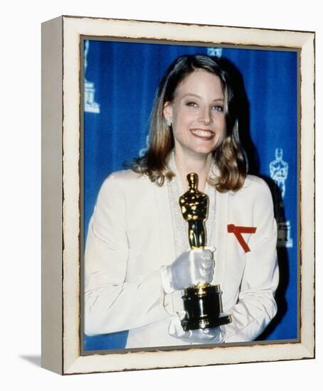 Jodie Foster-null-Framed Stretched Canvas