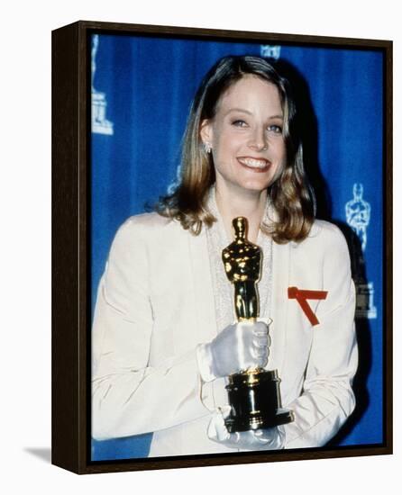 Jodie Foster-null-Framed Stretched Canvas