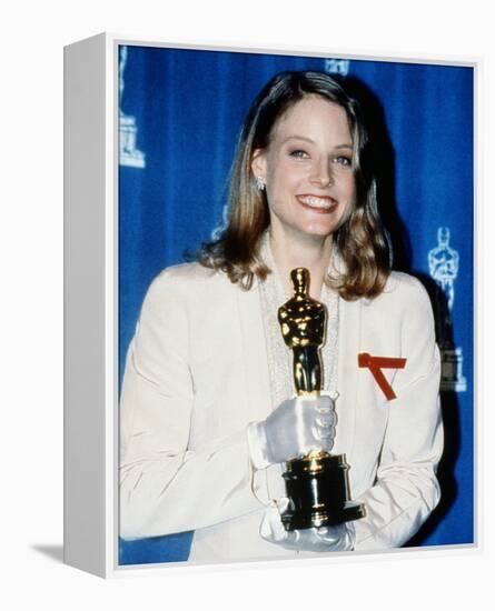 Jodie Foster-null-Framed Stretched Canvas